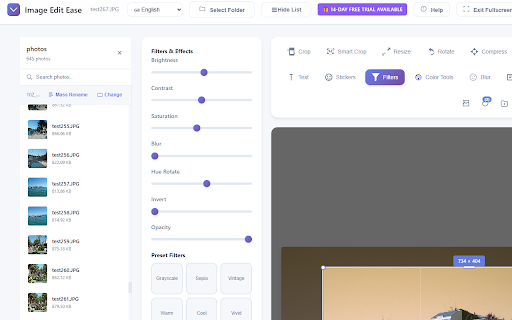 Offline Image Editor: Compress, Resize & Convert :: Compress, resize, crop, and convert photos locally in Chrome—without uploading files to a server.