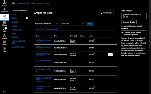 Canvas Blackout :: Blacks out Canvas' website