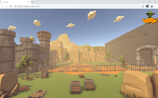 Tower Defense Goblin Wars Game :: Strategic castle defense action with intense tower defense games against goblin waves.