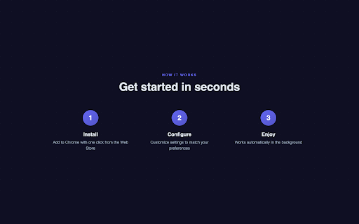 Dark Mode Everywhere – Eye Protection for Every Site :: Force dark mode on any website. Smart inversion preserves images and videos. Remembers your setting per site.