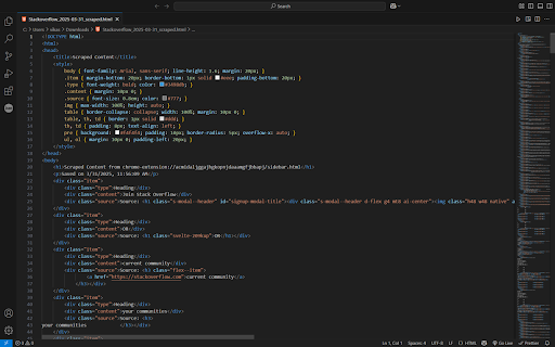 Advanced Web Scraper :: Scrape and download website content