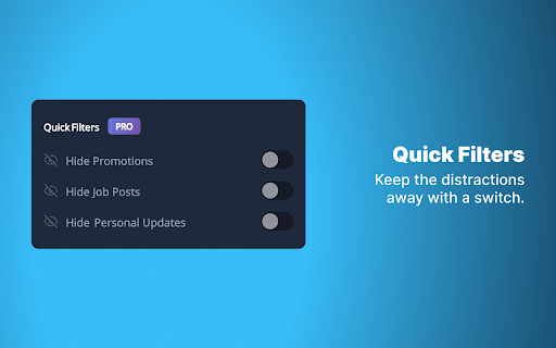 LinkedIn Feed Customizer :: Filter, categorize, and customize your LinkedIn feed to focus on high-value content and connections