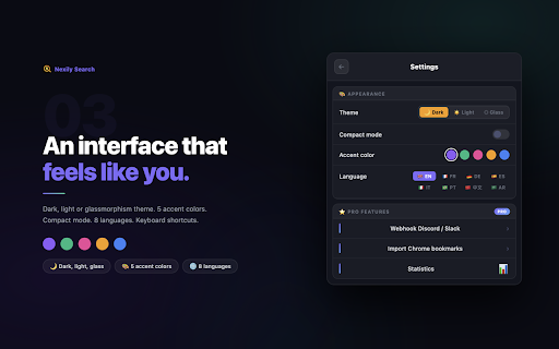Nexily :: Gestionnaire de favoris intelligent — organisez, recherchez et accédez à vos liens en un clic.