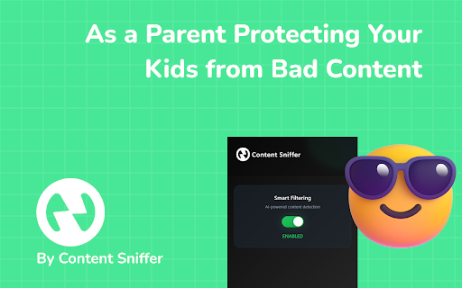 Content Sniffer :: Extract the HTML of each visited page and hide the offensive content.