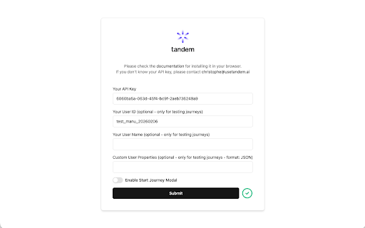 Tandem :: Tandem Chrome Extension