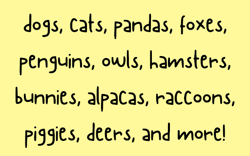 GIF Your Sorrows Away :: GYSA displays adorable animated GIFs that instantly make you feel better.