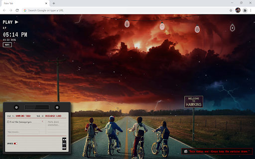 Cool Stranger Things HD Wallpaper New Tab :: Customize new tab with stranger things extension and display cool wallpapers you admire in your background.