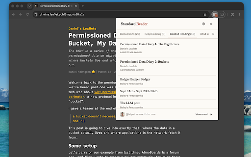 Standard Reader :: Save articles and follow publications on the standard.site network.