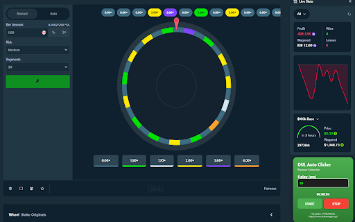 DUL Auto Clicker :: Auto clicker for Stake