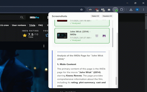 ScreenSense :: Capture and analyze screenshots with AI-powered explanations