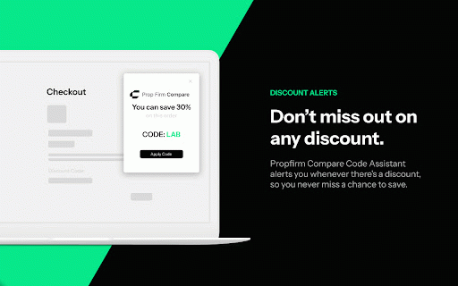 PropFirm Compare Rewards :: Auto-apply discount codes for prop trading firms & earn rewards. Affiliate disclosure: may earn commissions from partner links.