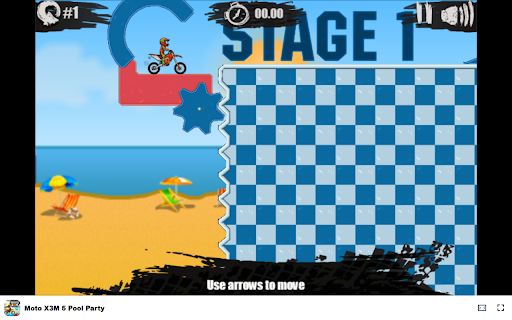 Moto X3M 5 Pool Party - Race through summer fun! :: Dive into Moto X3M 5 Pool Party: a thrilling motorbike race filled with challenges and summer fun!