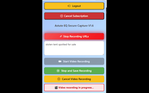 Astute EQ Secure Redaction, Web Page, Video and URL Capture :: Astute EQ Secure Redaction, Web Page, Video and URL Capture V1.6