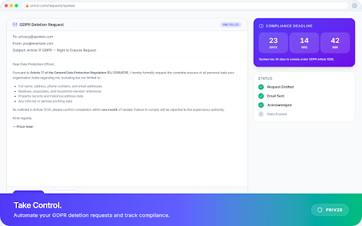 Privzr Inbox Scanner :: Scans locally which companies reach your inbox — Gmail, Outlook and Yahoo, fully automated. No emails leave your device.