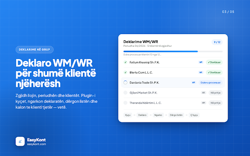 EasyKont Plugin :: EasyKont Plugin is a companion tool for EasyKont, an accounting platform for accountants in Kosovo. It automates repetitive work on…