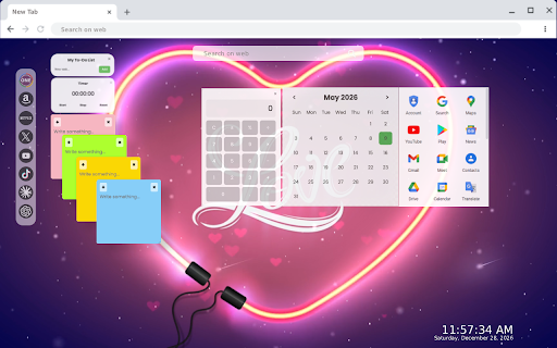Heart Love Live Wallpaper :: Experience Heart Love Live Wallpaper as your new tab with enchanting HD animated visuals that celebrate romance.
