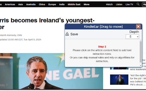 KindleEar :: Provides multiple convenient methods for using the KindleEar web app and assists in creating web scraping recipes without coding.