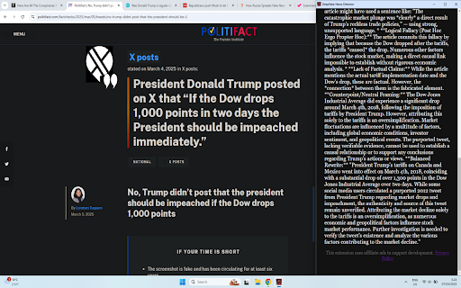 DeepFake News Detector :: Detect fake news with AI-powered analysis using a cloud server. This extension uses affiliate ads to support development.