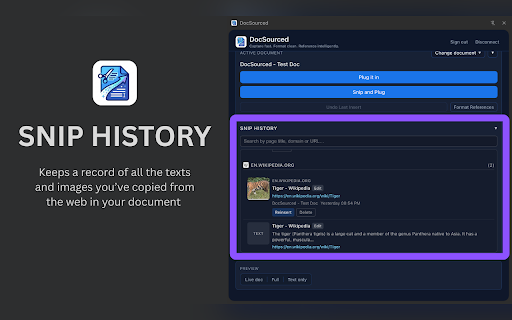 DocSourced - Capture fast. Format clean. Reference intelligently. :: Capture fast. Format clean. Reference intelligently.