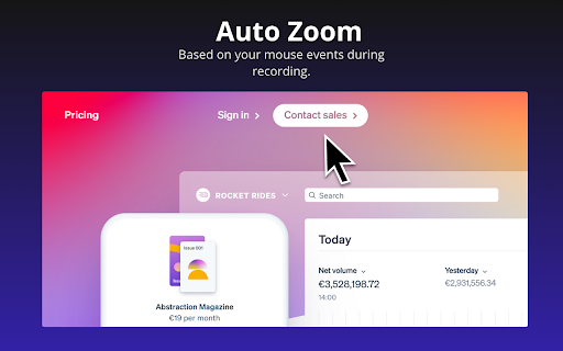 Dismotion - Screen Recorder with Auto Zoom :: Professional screen recording with instant editing. Record any website and edit with our powerful editor.