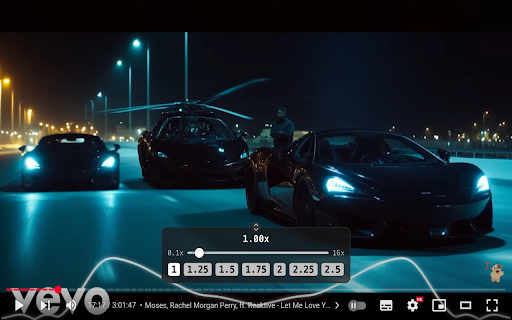 Speeder - YouTube Speed Controller :: Control the playback speed of YouTube videos for a comfortable viewing experience.