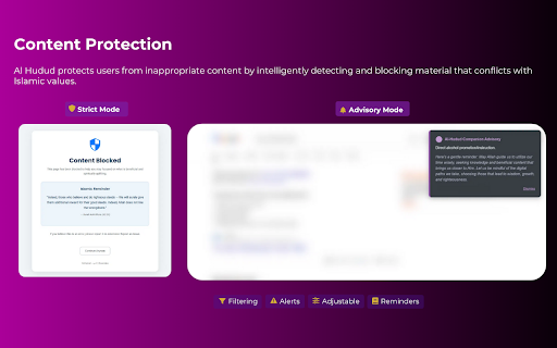 Al-Hudud: Block Haram, Browse Halal for Muslims :: Blocks haram content with Islamic values. Advanced adult/nsfw filtering system for safe, halal browsing.