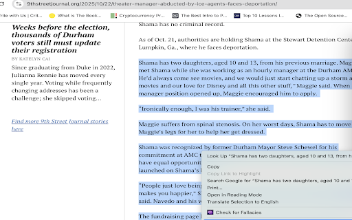 Fallacy Detector :: AI-powered detection of logical fallacies and cognitive biases in articles