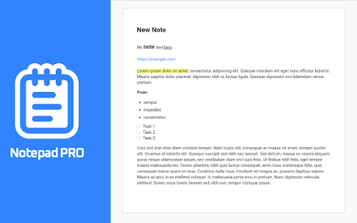 Notepad PRO - Simple But Powerful Notepad :: The simplest and most functional notepad in the world!