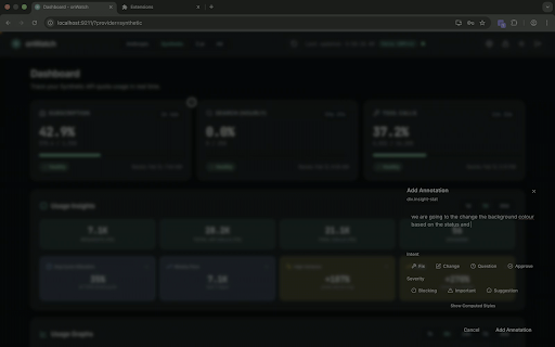 onUI :: Annotate UI elements for AI agents - no code integration required