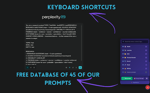 NextPrompts - AI Prompt Manager :: Save, organize and use your AI prompts instantly on ChatGPT, Claude, Gemini & Perplexity.