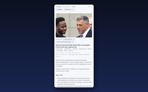 NewsMasher Clipper :: Turn any article you are reading into a post on your own site, in your voice. One click sends it to your NewsMasher keyword feed.