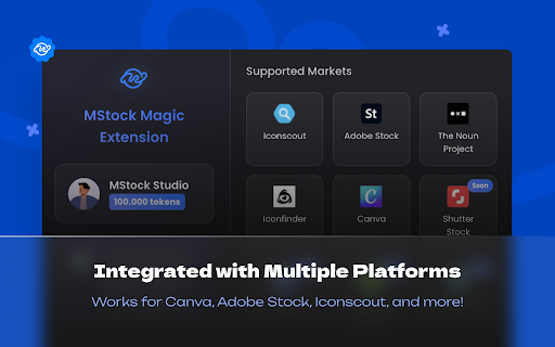 MStock Magic Extension :: Automates keyword generation and metadata management for microstock platforms, integrating seamlessly with MStock's API.