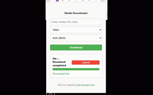Universal Media Downloader :: Universal Media Downloader is a Chrome extension that allows users to download media files from various websites.