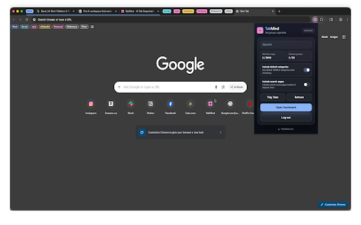 TabMind | Tab Groups Made Easy :: Automatically group Chrome tabs by topic with AI to stay focused and find tabs faster.