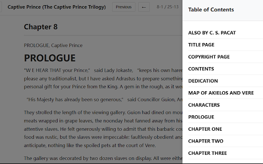 Xima EPUB Reader :: Xima EPUB Reader - EPUB ebook reader for Chrome browser