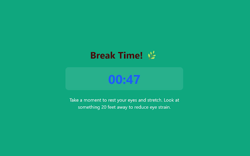 Full Screen Control :: A productivity-focused screen time management extension with customizable timers and work-break cycles
