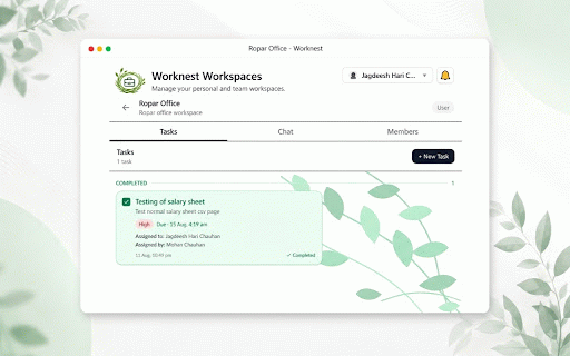 Worknest Workspaces :: Worknest Workspaces is a team collaboration extension designed to help teams manage their workspaces directly from Chrome. Create…