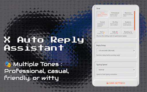 X Auto Reply Assistant :: AI-powered replies that feel human.Generate natural,context-aware responses on X/Twitter using Gemini API & OpenRouter–fast & smart