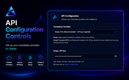 Advanced Tweet Translator for Axiom — Translate Tweets, Trade Smarter :: Instant tweet translator for axiom.trade. 100+ languages. Hover-based. Built for Solana crypto & meme coin traders.