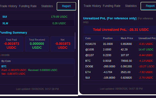Hyperliquid Tax Helper :: Query and display Hyperliquid trading data to support tax planning.