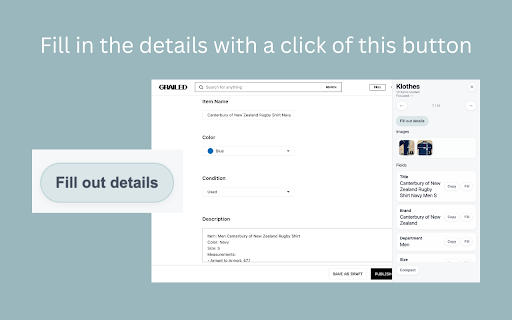 Klothes - Clothing Listing Utility :: Import Klothes CSV and help list items to online clothing marketplaces.