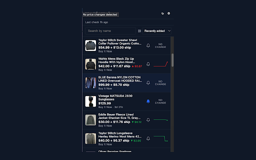 Who Watches the Watchlist — Watchlist Monitor for eBay :: Track price history for eBay watchlist items with alerts when prices change. Price data stays on your device; usage counts only.
