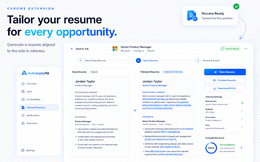 AutoApplyHQ :: Save jobs and prepare application autofill from AutoApplyHQ.