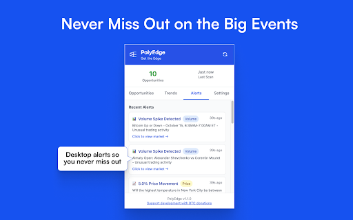 PolyEdge :: Arbitrage detection and smart money tracking for Polymarket