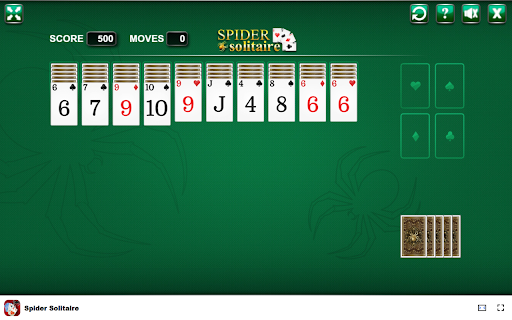 Spider Solitaire Game - Stack cards in order and master the game! :: Enjoy the ultimate offline Spider Solitaire experience, challenge yourself & relax anywhere with this free Chrome extension!