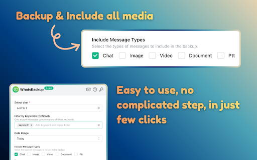 WA Chat Backup & Exporter for WhatsApp :: Save your WhatsApp chat and export to multiple formats