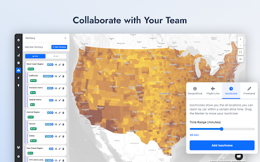 Lead Mapper :: Visualize customer locations and manage routes on a map directly inside your CRM
