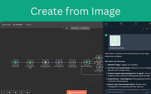 n8n Copilot - AI Chat Assistant to Generate Workflows :: n8n Copilot Assistant - Build, fix & improve workflows fast with AI-powered chat for seamless automation.
