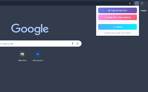 Copy All URLs 4.0 (Free) – Copy & Open Multiple Links :: Copy all tab URLs in one click. Paste to open multiple links. Export as Text/HTML/JSON. Fast, clean, keyboard shortcuts.