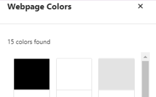 ColorPick Lens :: A color picker extension that displays colors in a grid layout with hex and RGB values